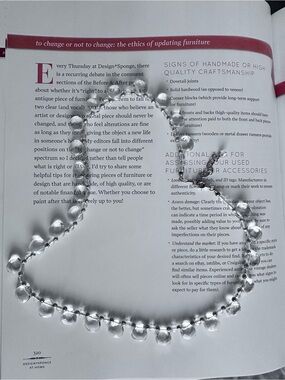 Clear Crystal Beaded Necklace